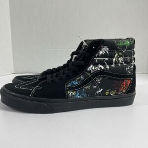 Vans Sk8-Hi Villains Disney VN000BW7BMB Size 11 Men Black Skateboarding Mickey